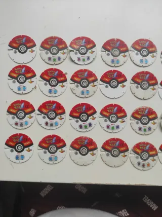 Lote Tazos Pokemon Voladores