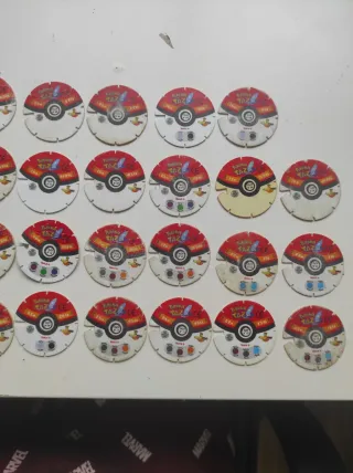 Lote Tazos Pokemon Voladores