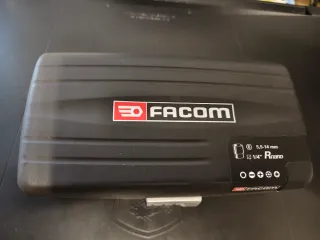 FACOM Rnano carraca 1/4 juego en estuche