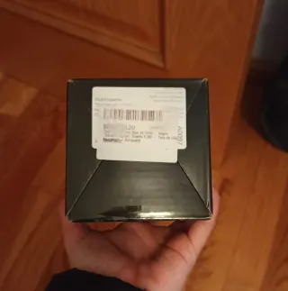 Taza con forma de objetivo de cámara