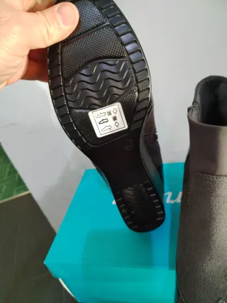 Stivaletti Donna Zeppa N.40 Marrone