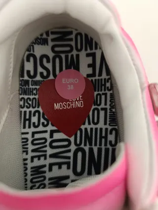 Zapatillas Love Moschino Corazón Rosa