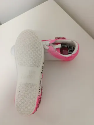 Zapatillas Love Moschino Corazón Rosa