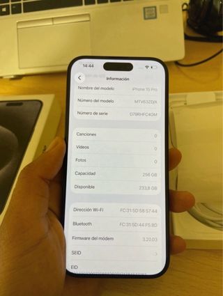 iPhone 15 Pro 256 GB Azul