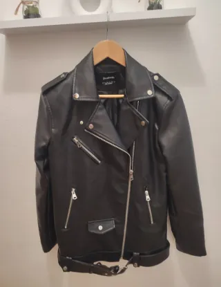Chaqueta Biker Oversize Stradivarius