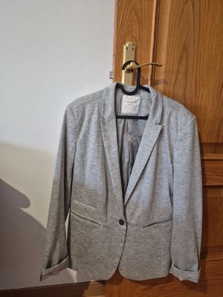 Americana Gris Pull&Bear Talla XL