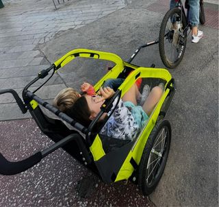 Remolque Bicicleta para niños.