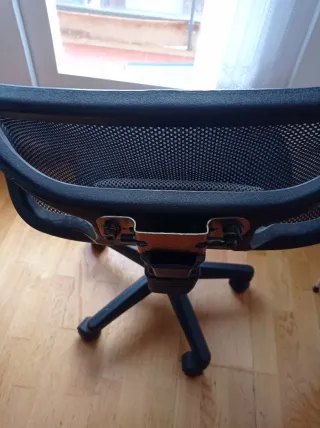 Silla de escritorio negra