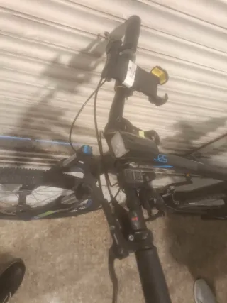 Bicicleta talla XL Rockrider 520 con accesorios