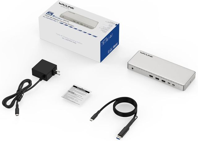 Dock WAVLINK 13en1 3 Monitores 4K SM770