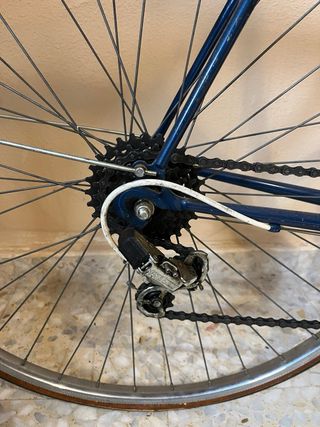 Bicicleta Peugeot Clásica Azul