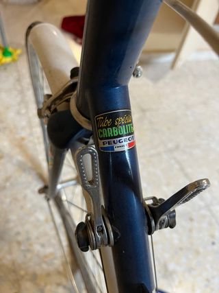 Bicicleta Peugeot Clásica Azul