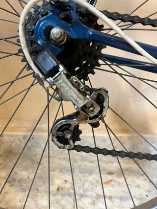 Bicicleta Peugeot Clásica Azul