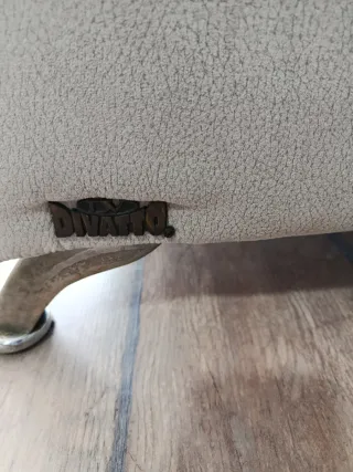 Sillón relax Divano beige tela