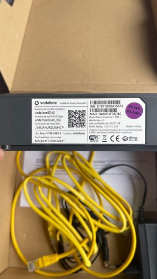 Router Vodafone Sercomm VFH 500S