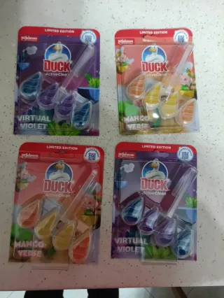 4 Deodoranti WC Profumati Duck