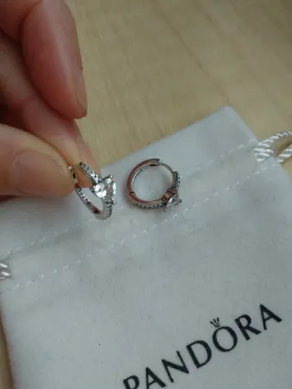 Pendientes Pandora Plata