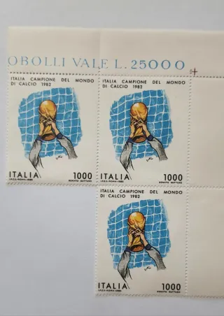 Francobolli Italia Campione del Mondo 1982
