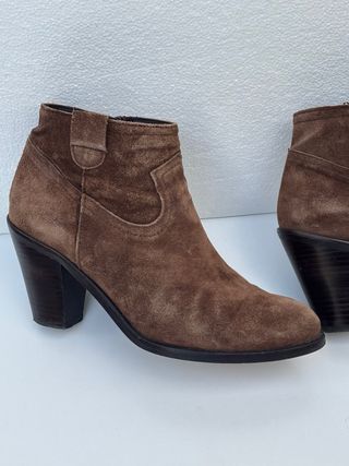 Botines marrón, 38, Alpe.