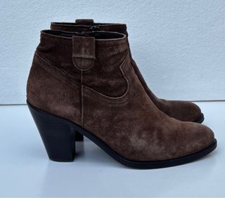 Botines marrón, 38, Alpe.