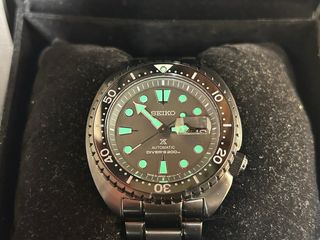 Seiko Tortuga Black Series Night Vision
