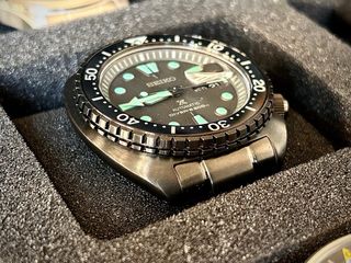 Seiko King Tortuga Black Series Night Vision