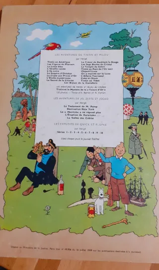 1947 B34 - Le trésor de Rackham le Rouge. Rareza