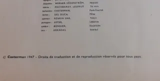 1947 B34 - Le trésor de Rackham le Rouge. Rareza