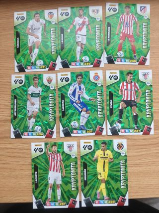 Lote 8 Kryptonita Adrenalyn XL 25 26 Card 2026