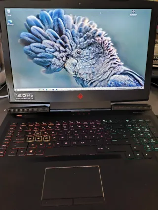 Portátil HP OMEN 17" i7 SSD+HDD