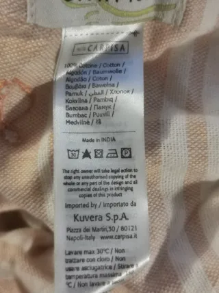 Borsa telo mare Carpisa   righe