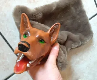 Lotto Burattini Marionette in gomma vintage