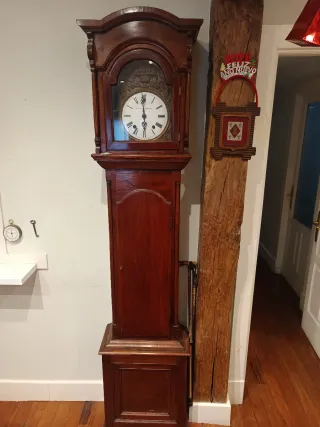 Reloj de pie antiguo Fausto de Zugasti/Bilbao