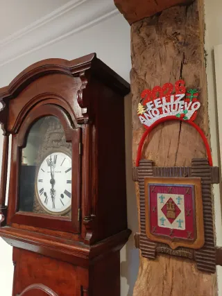 Reloj de pie antiguo Fausto de Zugasti/Bilbao