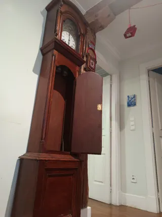 Reloj de pie antiguo Fausto de Zugasti/Bilbao