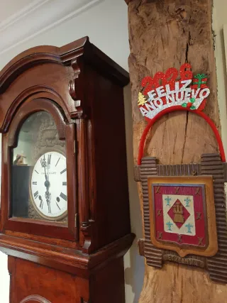 Reloj de pie antiguo Fausto de Zugasti/Bilbao