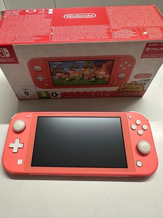 Nintendo Switch Lite Rosa. Como nueva