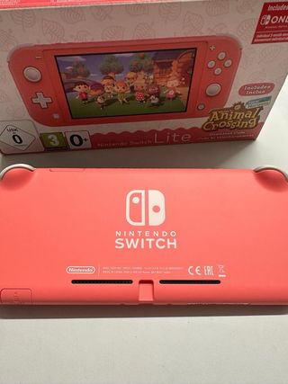 Nintendo Switch Lite Rosa. Como nueva