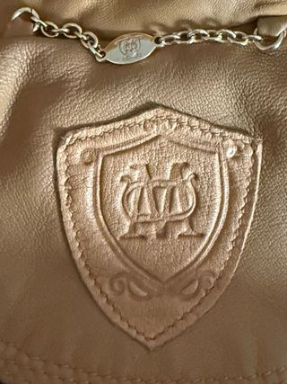 Cazadora Piel Massimo Dutti Marrón