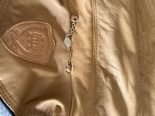 Cazadora Piel Massimo Dutti Marrón