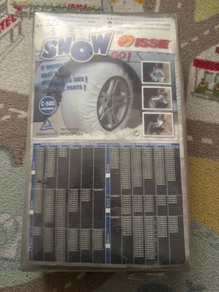Cadenas textiles para nieve ISSE C-500