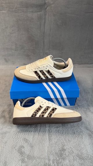 Adidas Samba OG Beige Leopardo