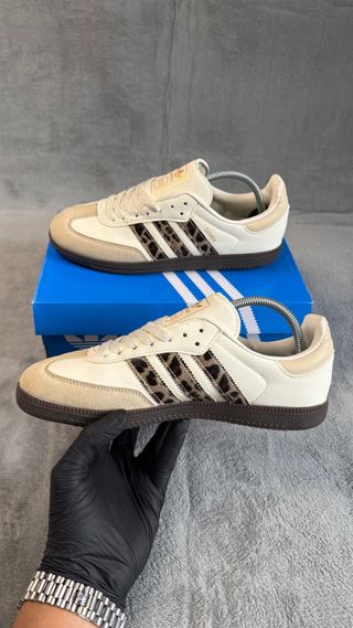 Adidas Samba OG Beige Leopardo