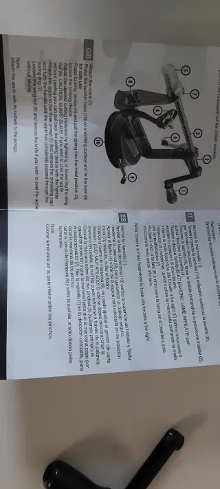 Pelador de Manzanas Manual