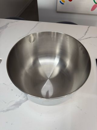 Cubitera de metal plateada