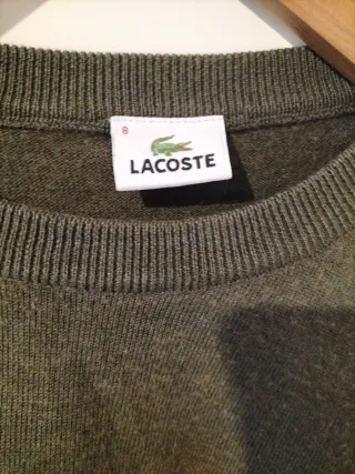 Jersey Lacoste Verde Talla L