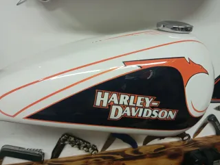 Depósitos Harley Davidson Fat Boy Evolución