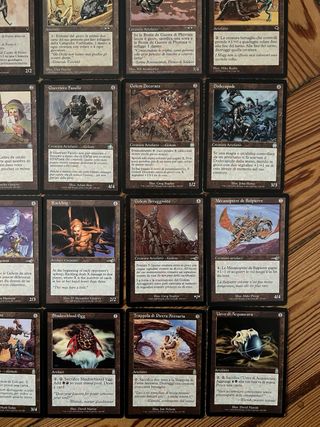 25 Carte Magic Artefatto Vintage