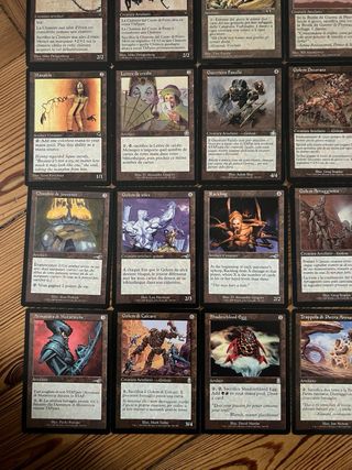 25 Carte Magic Artefatto Vintage