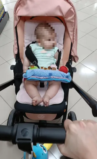 Capazo y silla Jane Muum Pro2 Rosa